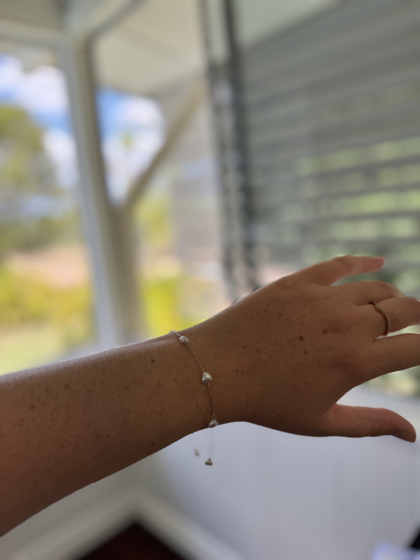 Silver heart Bracelet