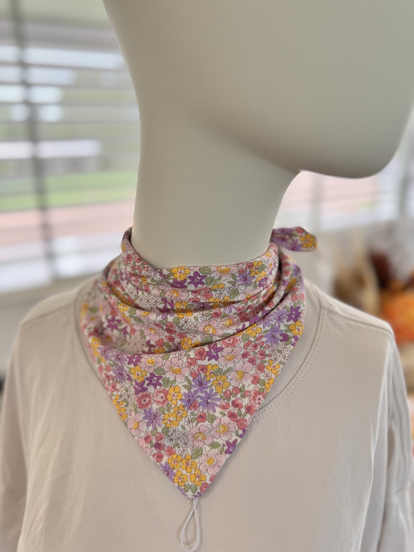 Floss Floral Neck Scarves