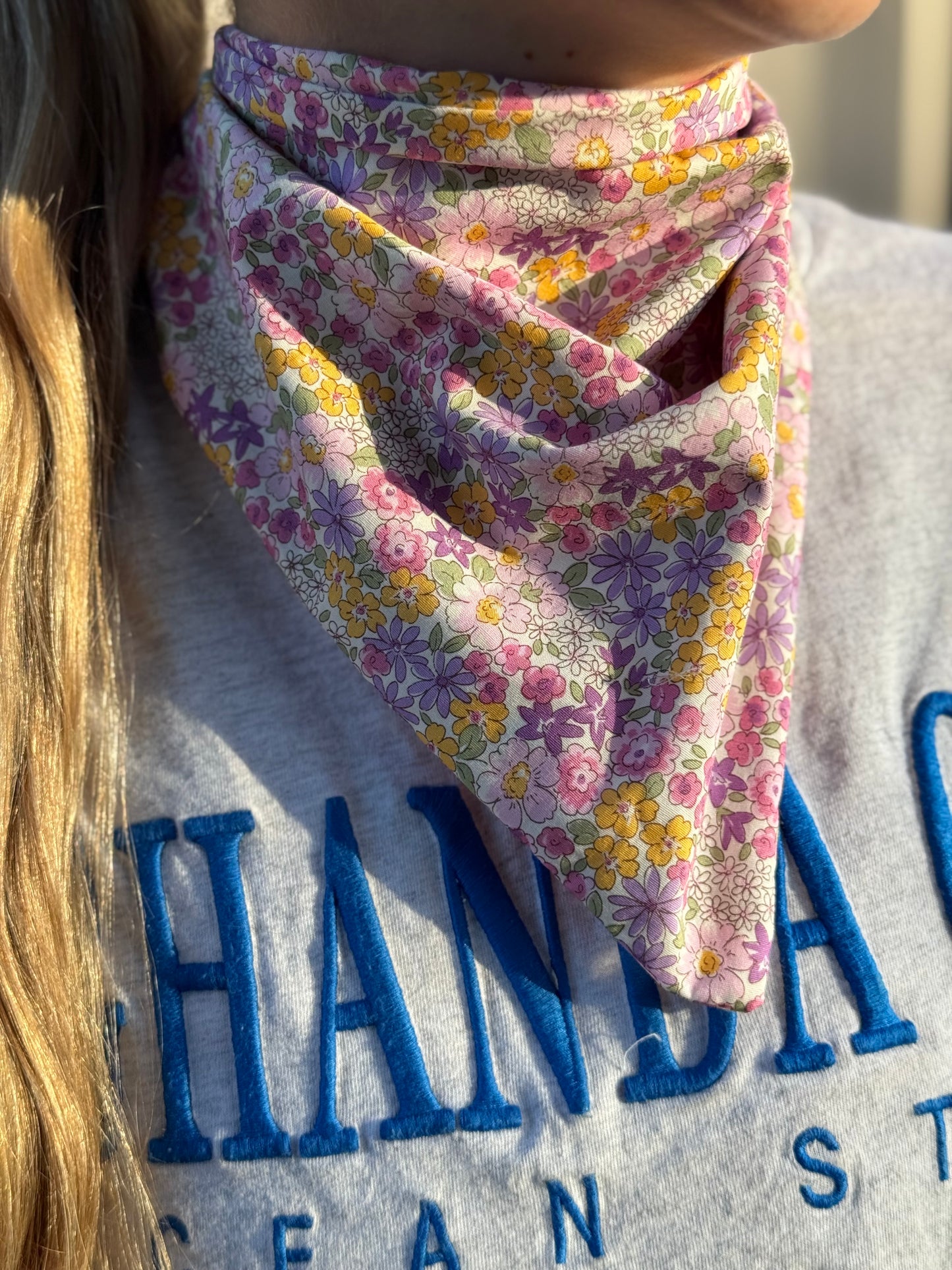 Floss Floral Neck Scarves