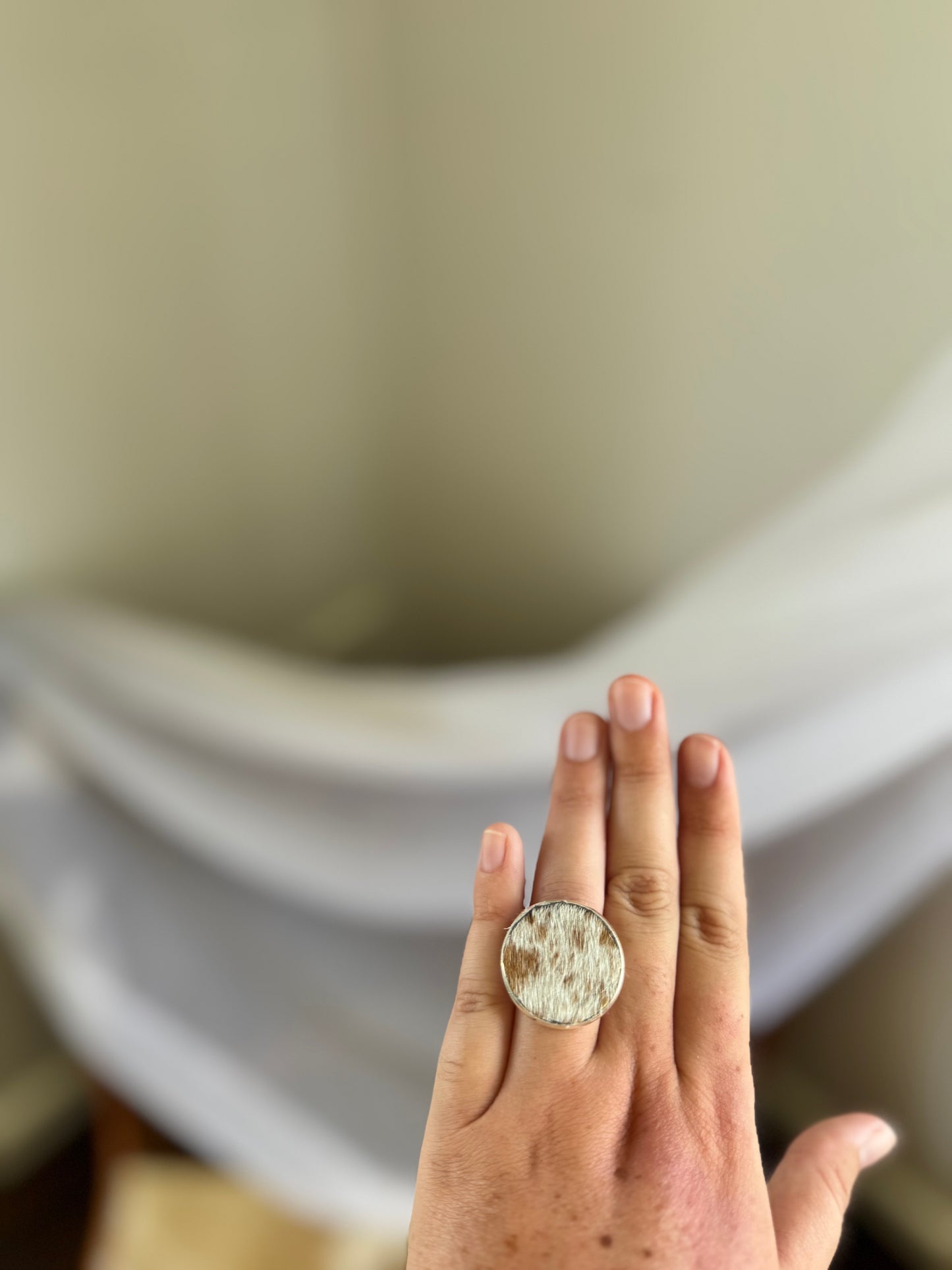 Cowhide Rings