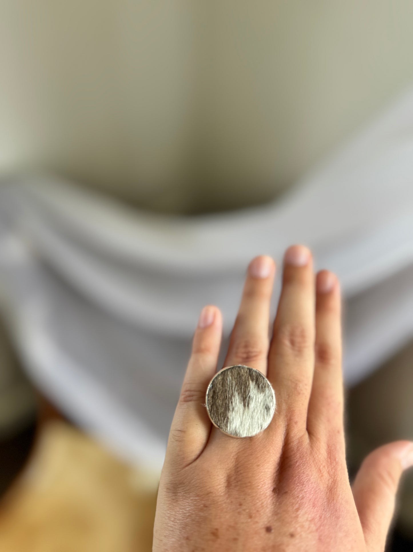 Cowhide Rings
