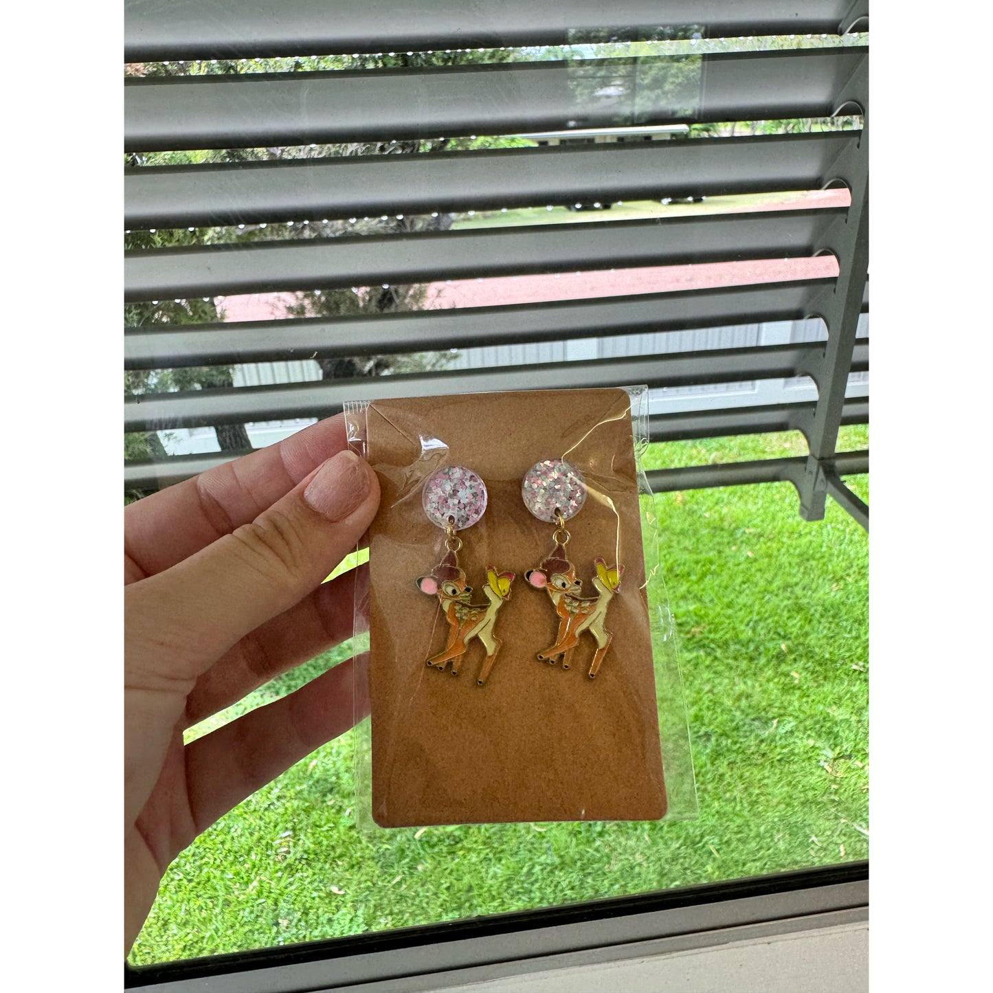 Glitter with Bami Dangle
