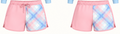PRE-ORDER: Double Trouble Pink Footy Shorts