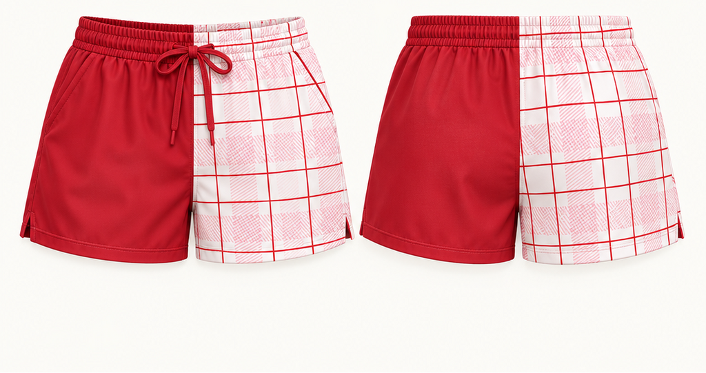 PRE-ORDER:Cherry on top Footy Shorts