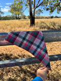 Raspberry Rose Neck Scarves