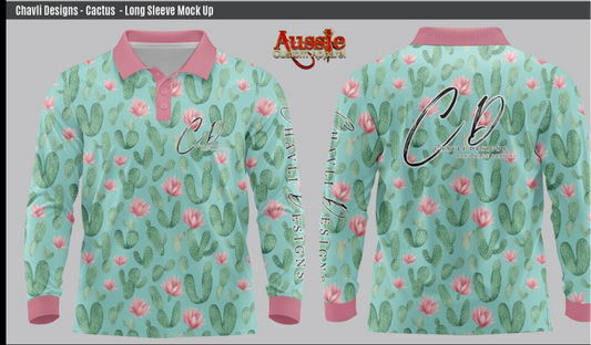 Pre-order: Fishing shirt Cactus