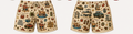 Aussie Bogan Footy Shorts-PREORDER