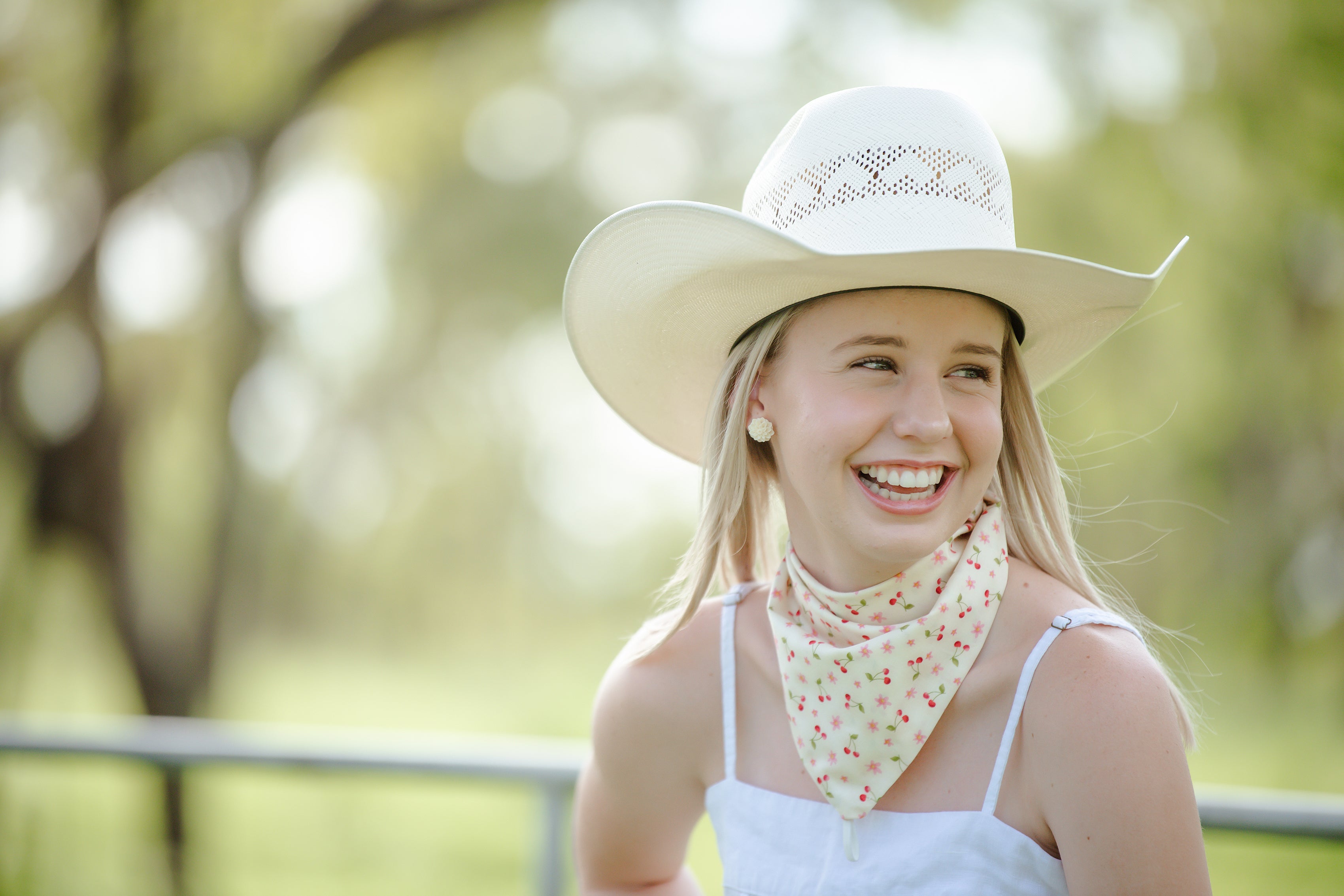 Cherry Kiss Neck Scarves
