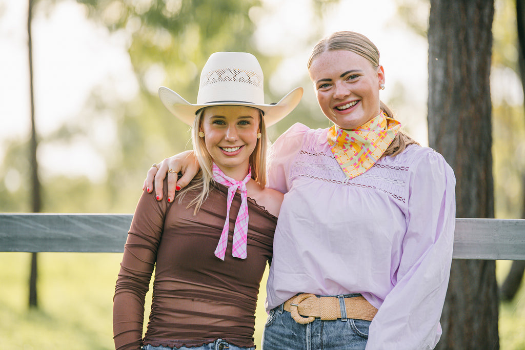Sunday Stitch Neck Scarves