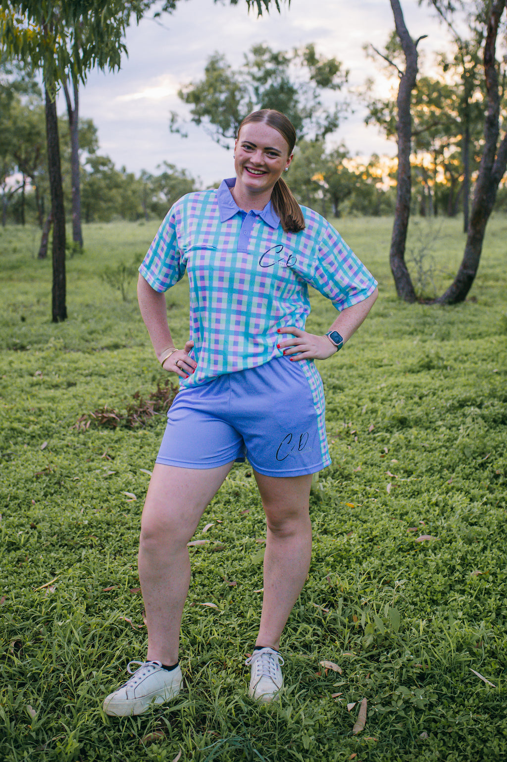 Footy Shorts Sunday Pastel