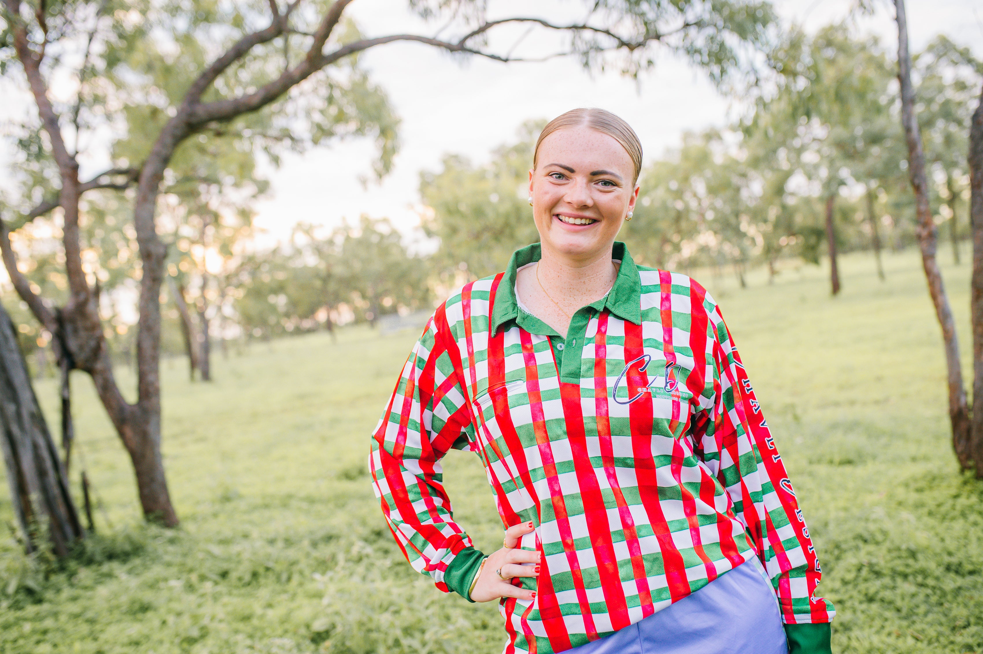 Fishing Shirts Red & Green