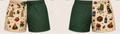 True Aussie Christmas Footy Shorts-PREORDER