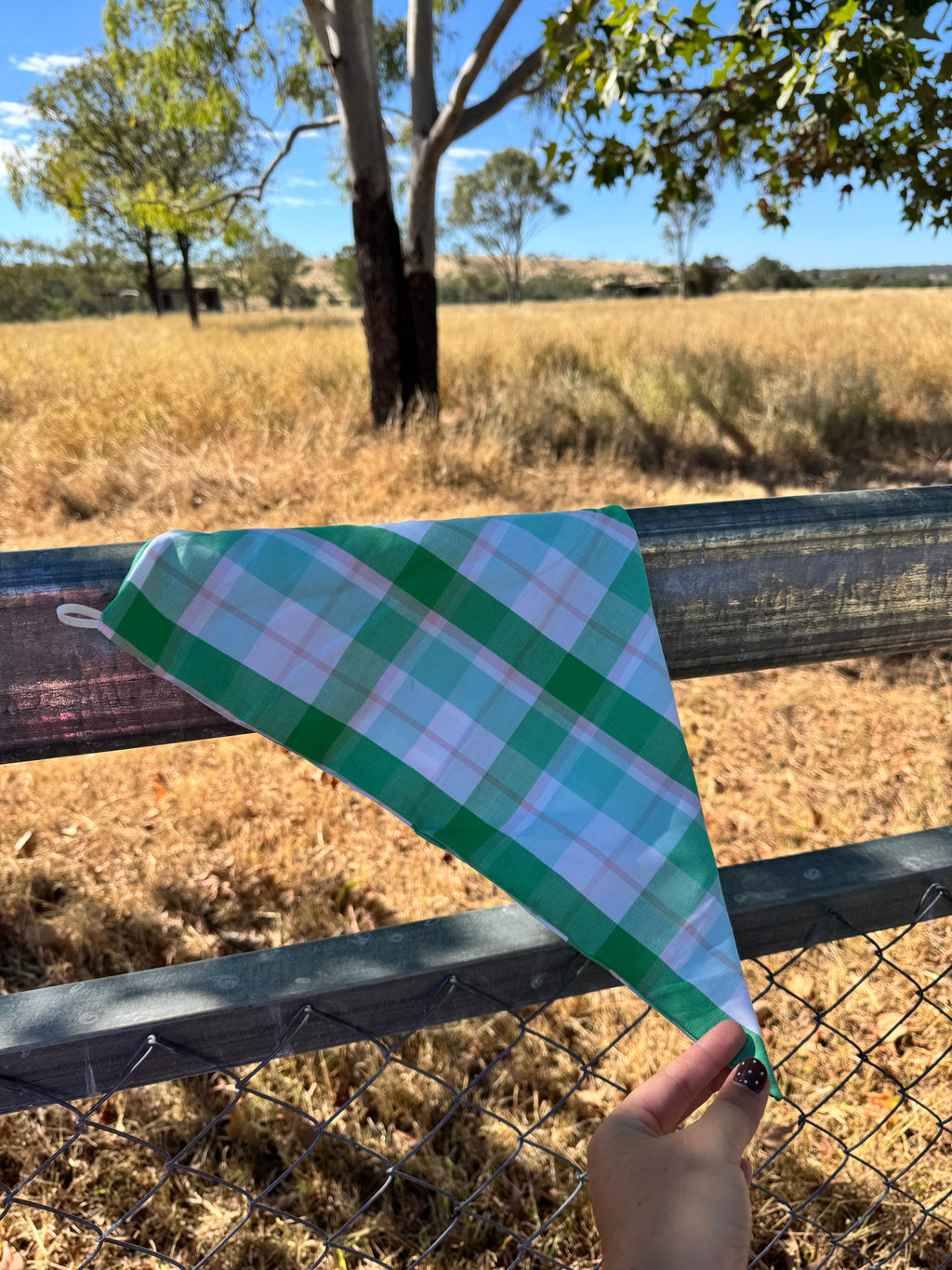 Emerald Skies Neck Scarves
