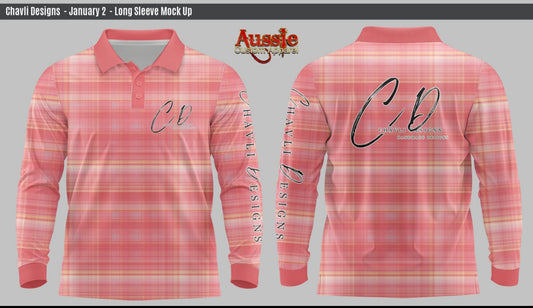 Pre-order: Pink & Yellow Plaid Fishing Shirt