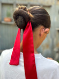 Red Satin Neck Tie