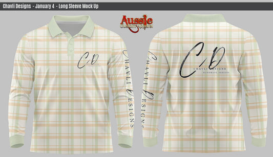 Pre-order: Yellow & Green Plaid Fishing Shirts