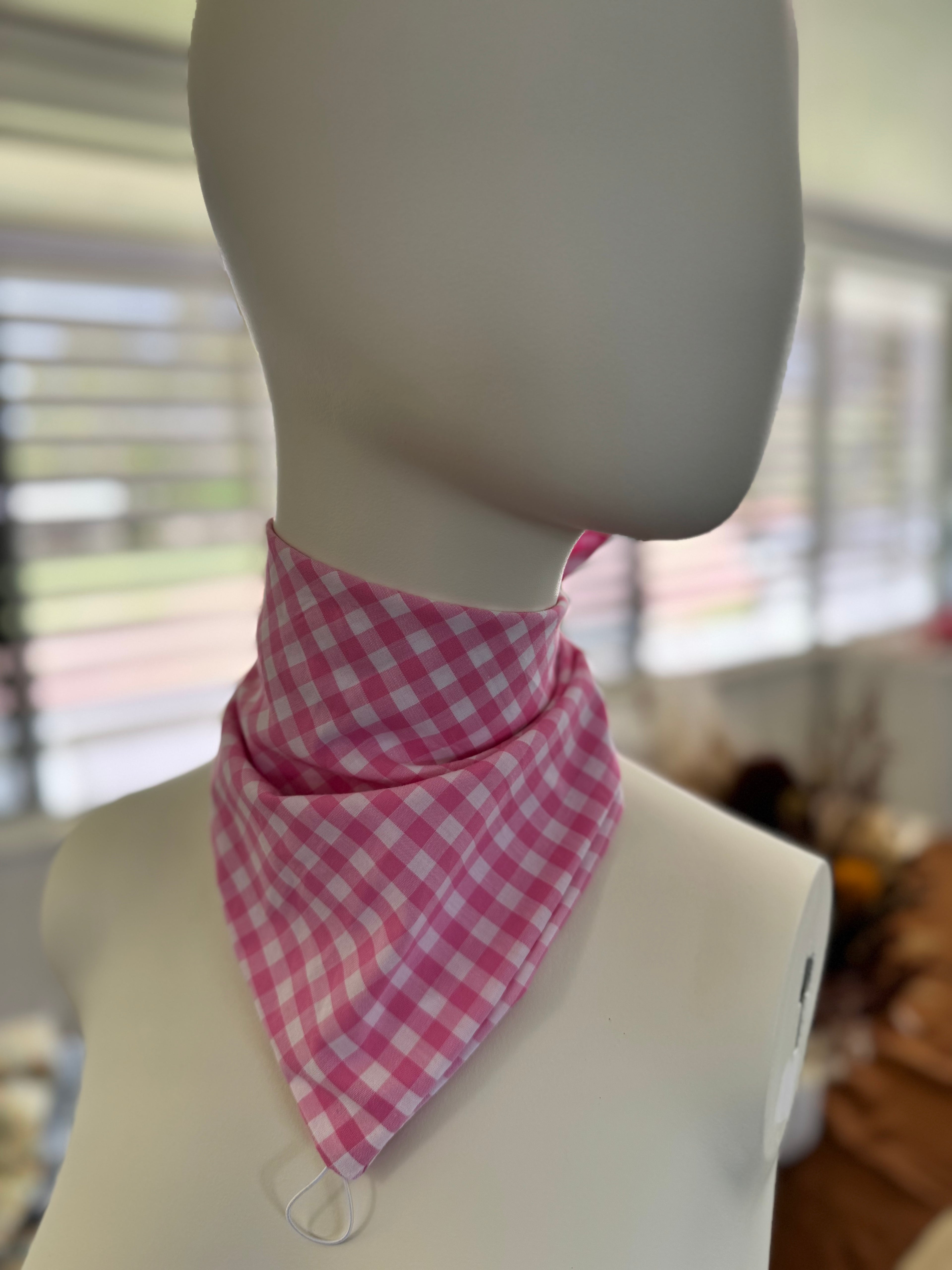 Baby Pink Neck Scarves