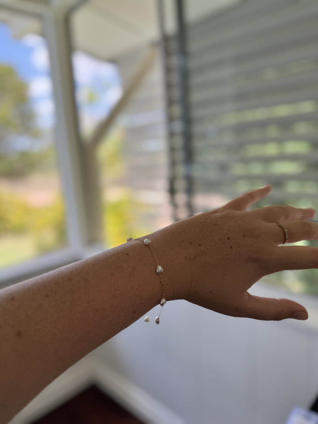 Gold Heart Bracelet
