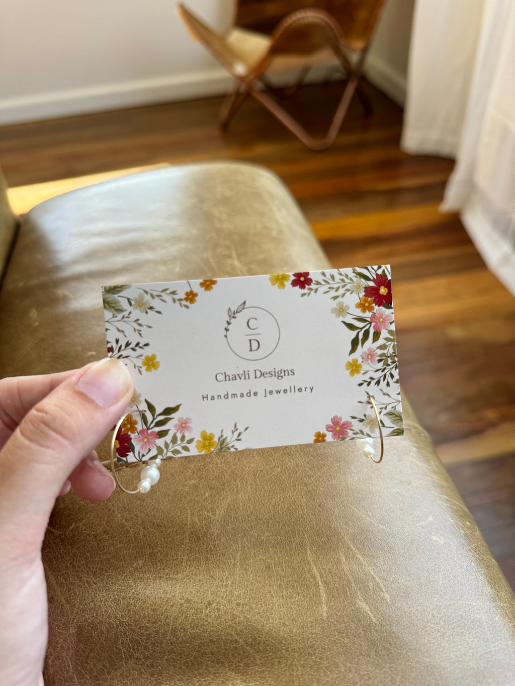 Pearl Dangle Earrings