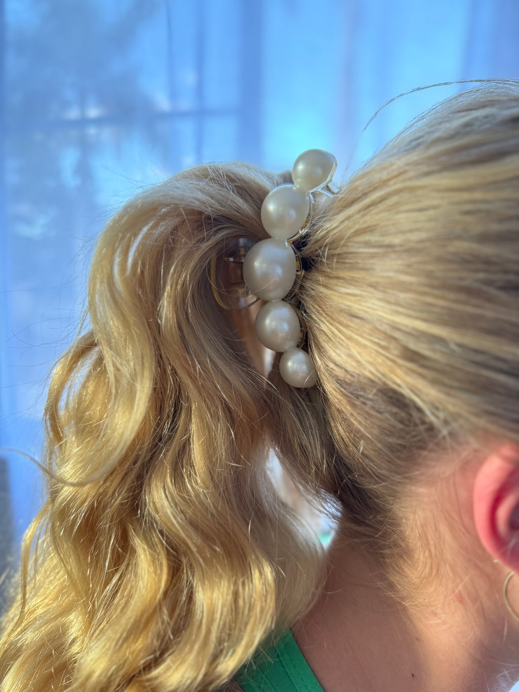 Large Pearl Claw-Clip