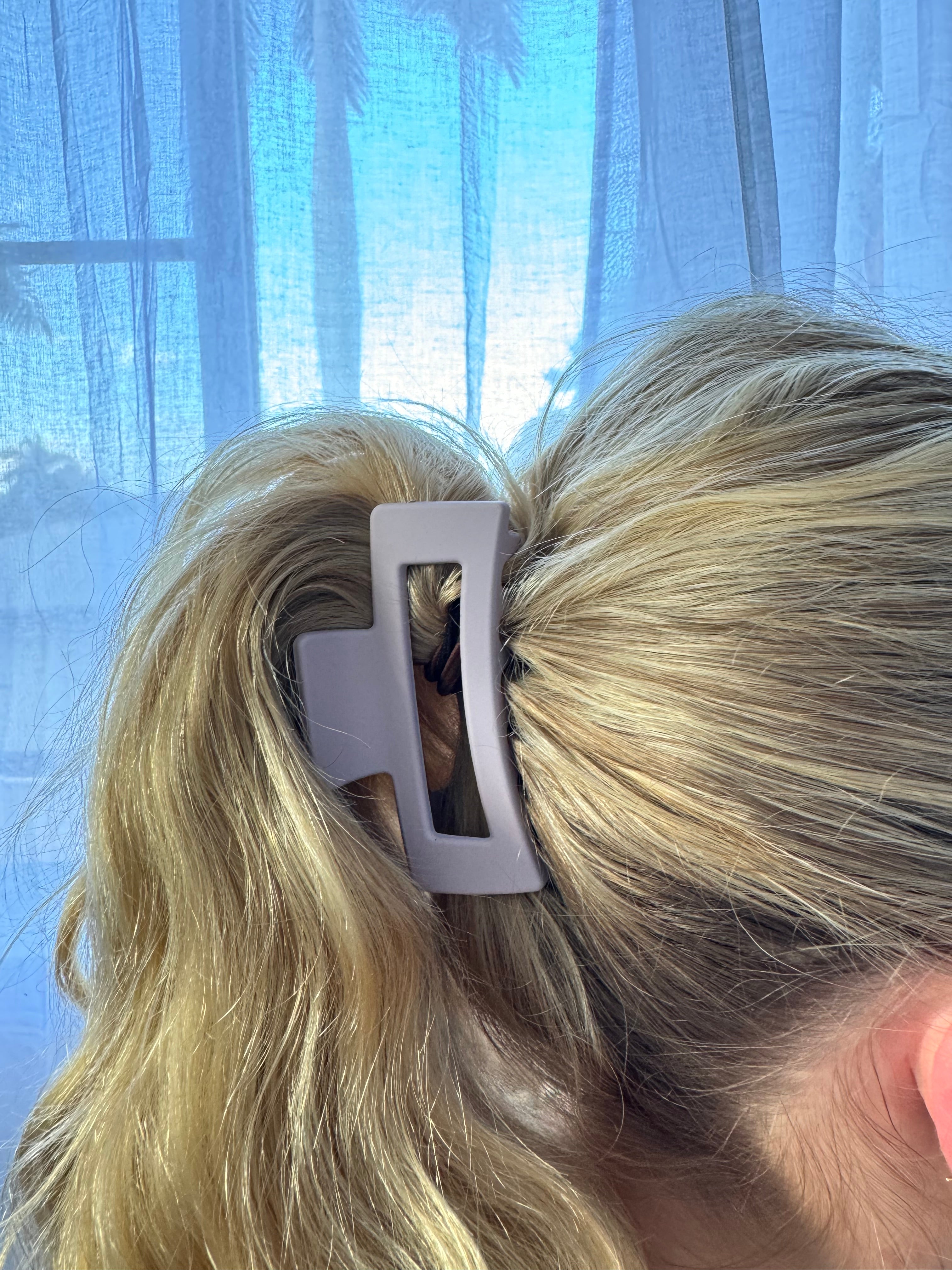 Off Purple Claw-Clip