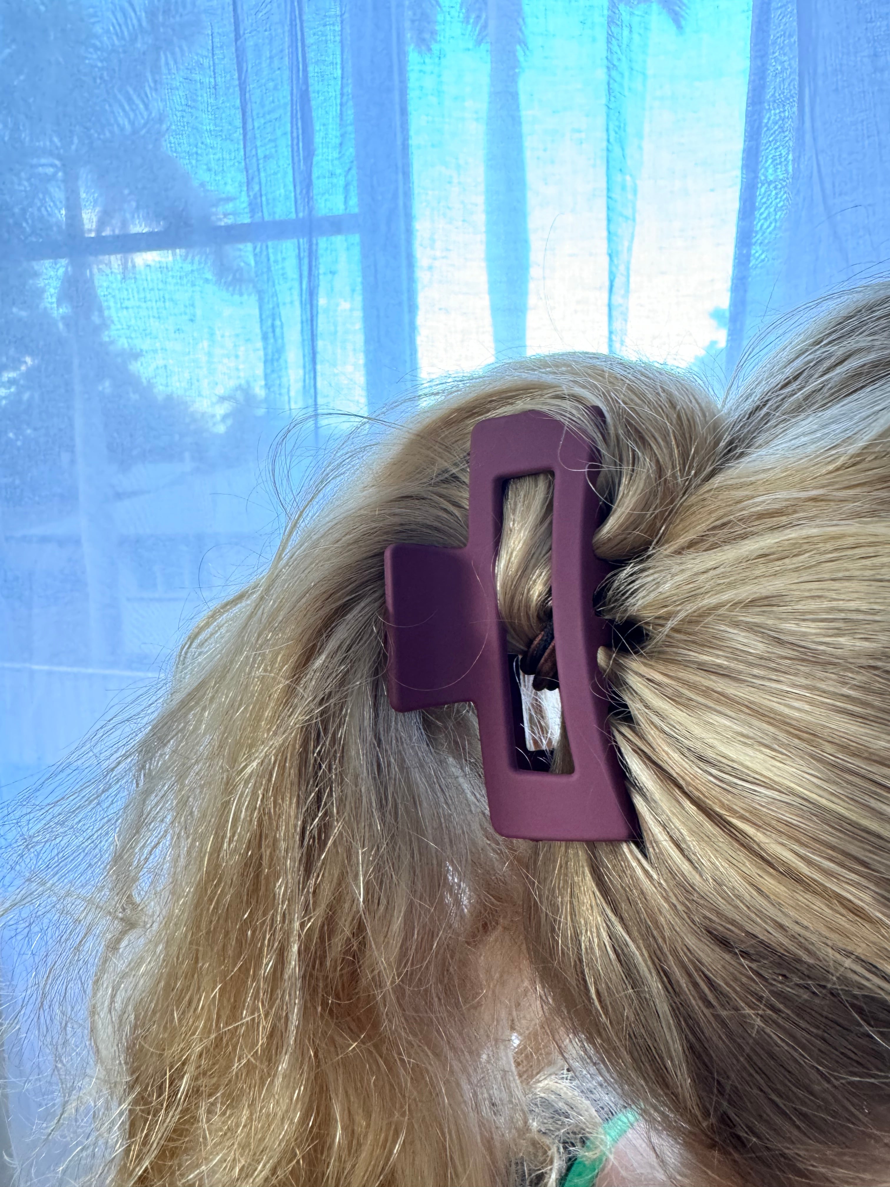 Deep Purple Claw-Clip