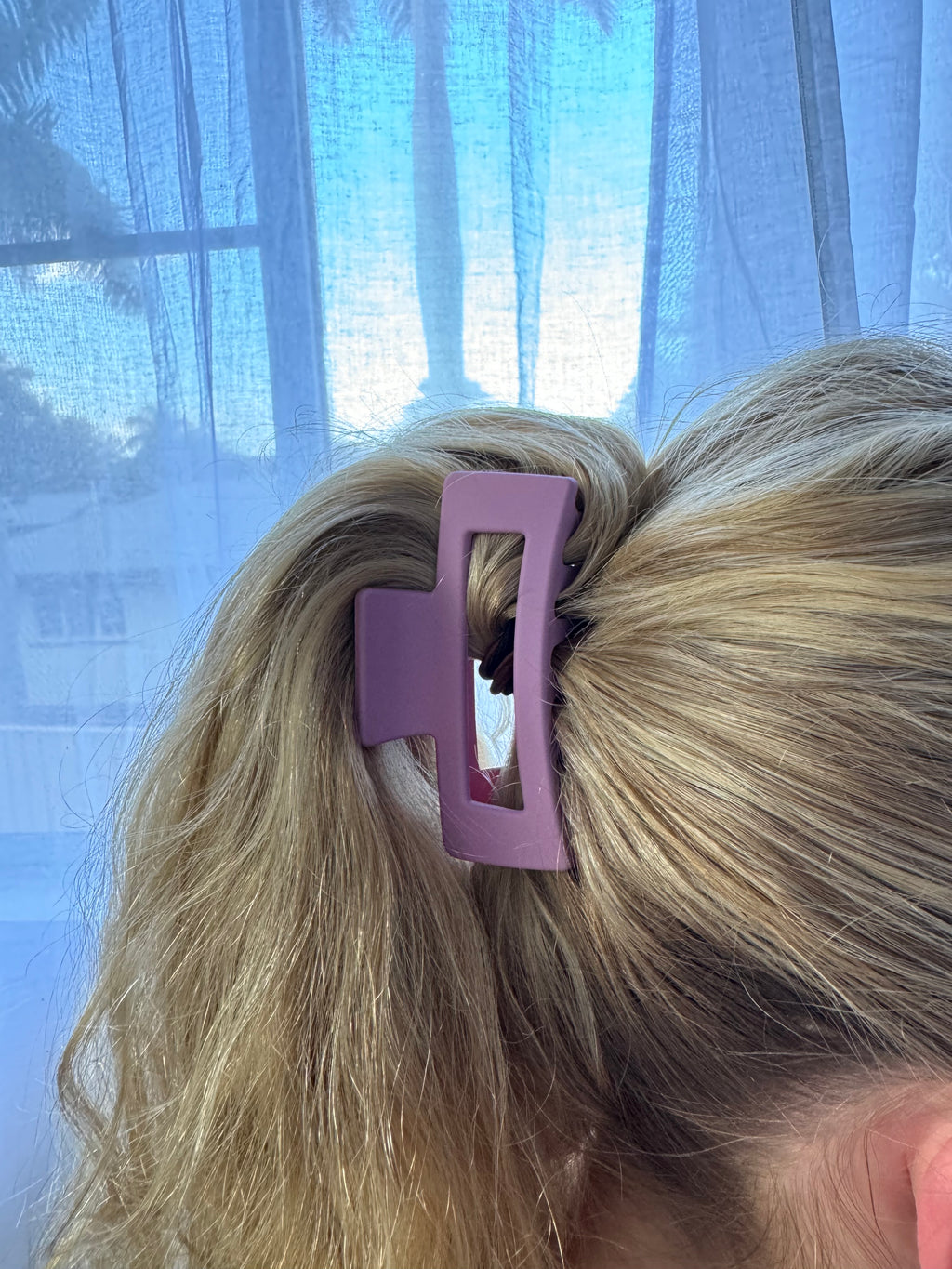 Mid Purple Claw-Clip