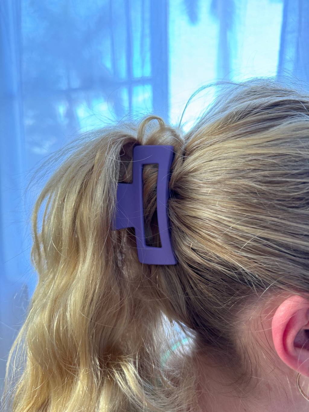 Bright Purple Claw-Clip