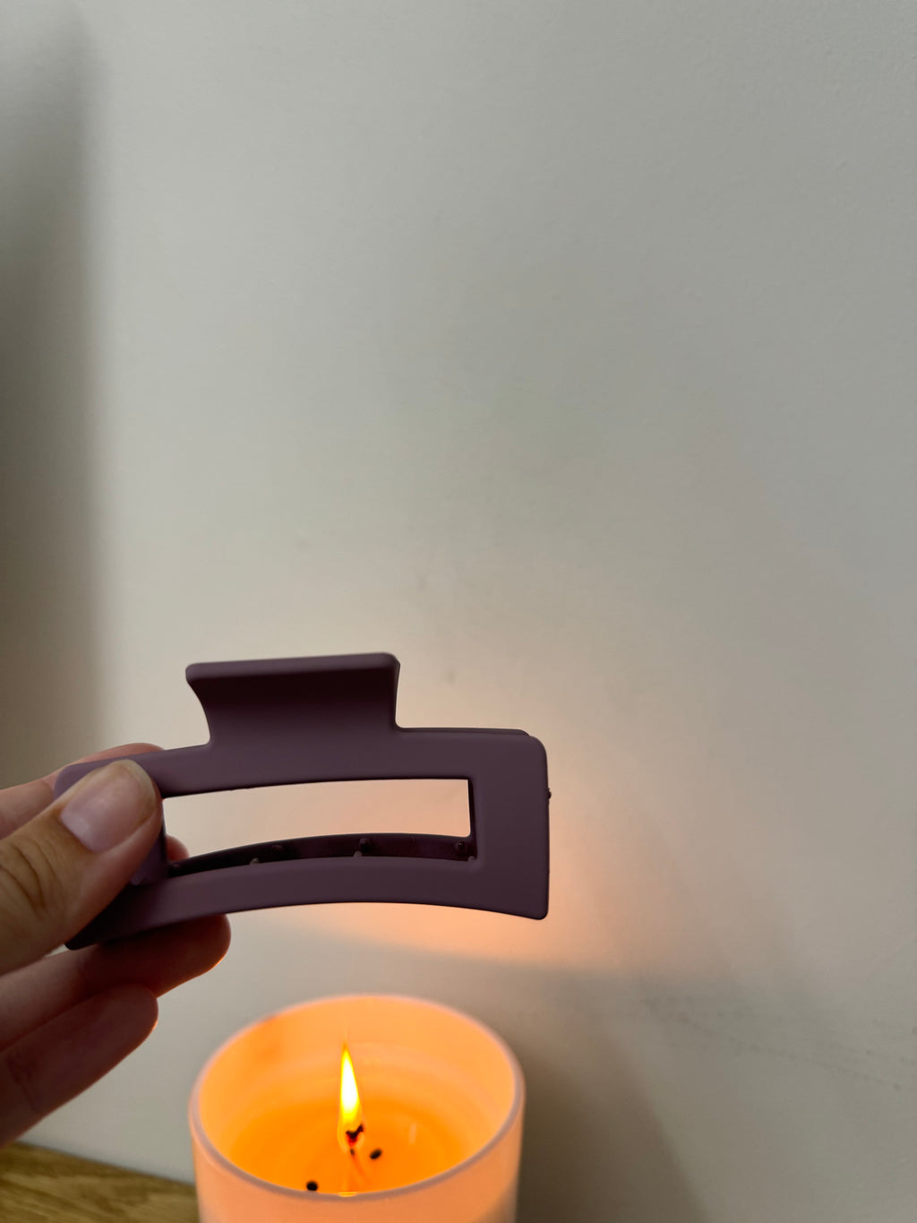 Off Purple Claw-Clip