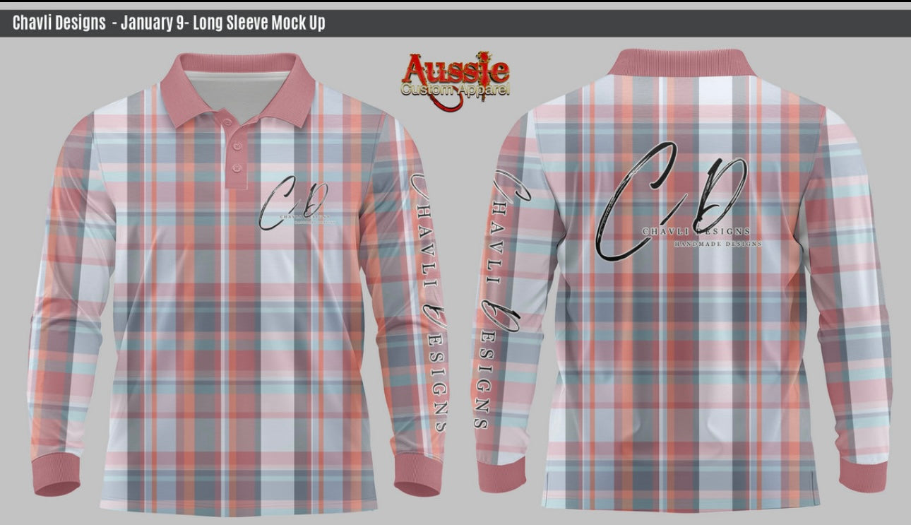 Fishing Shirts : Red & Blue Plaid