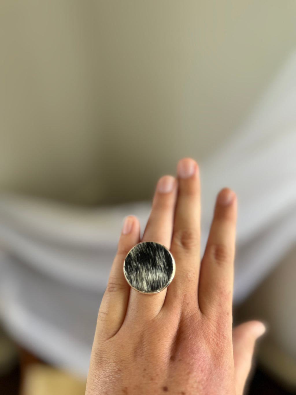 Cowhide Rings