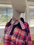 Purple Check Neck Tie
