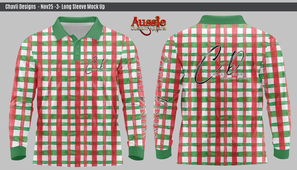 Fishing Shirts Red & Green
