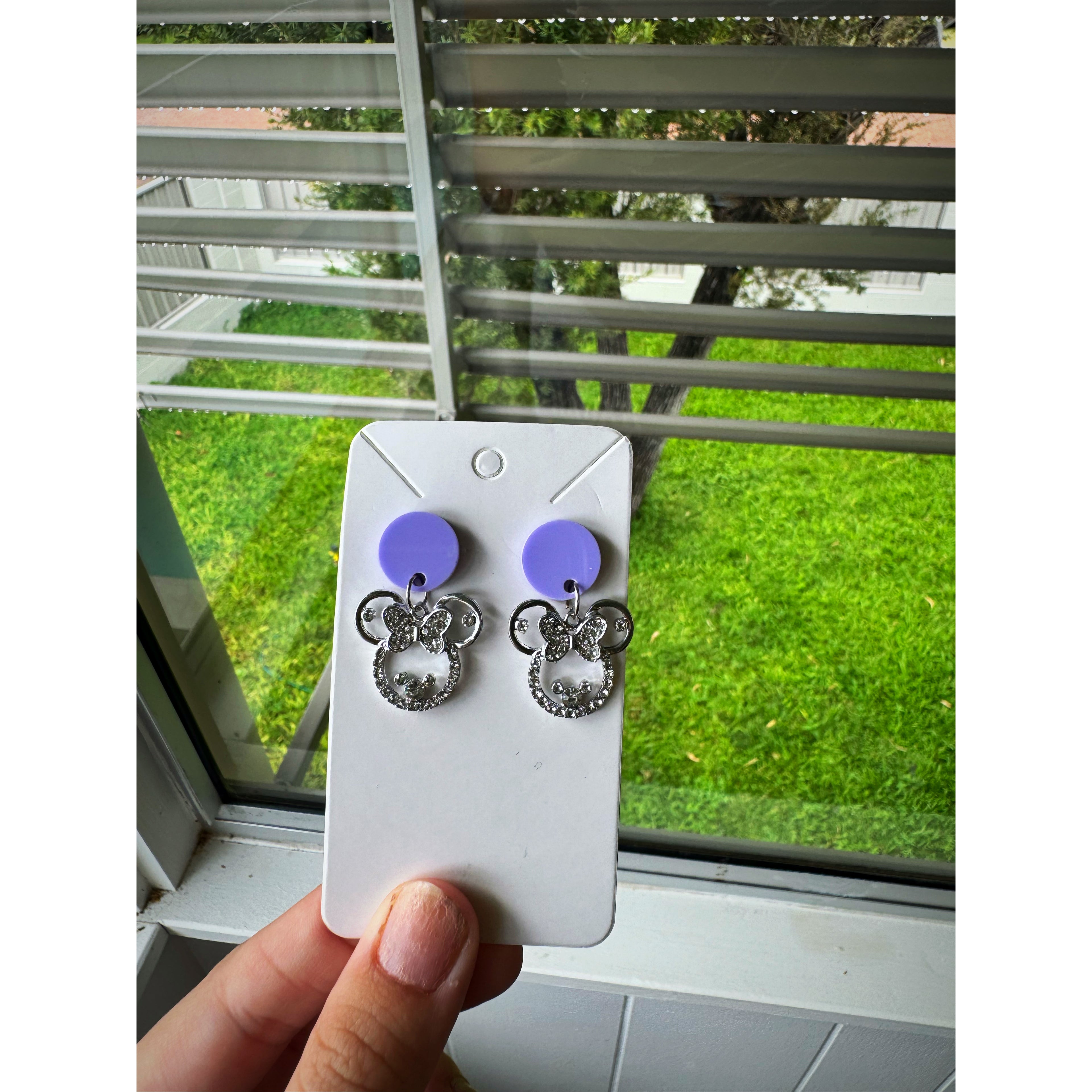 Purple with Silver Mini Mouse